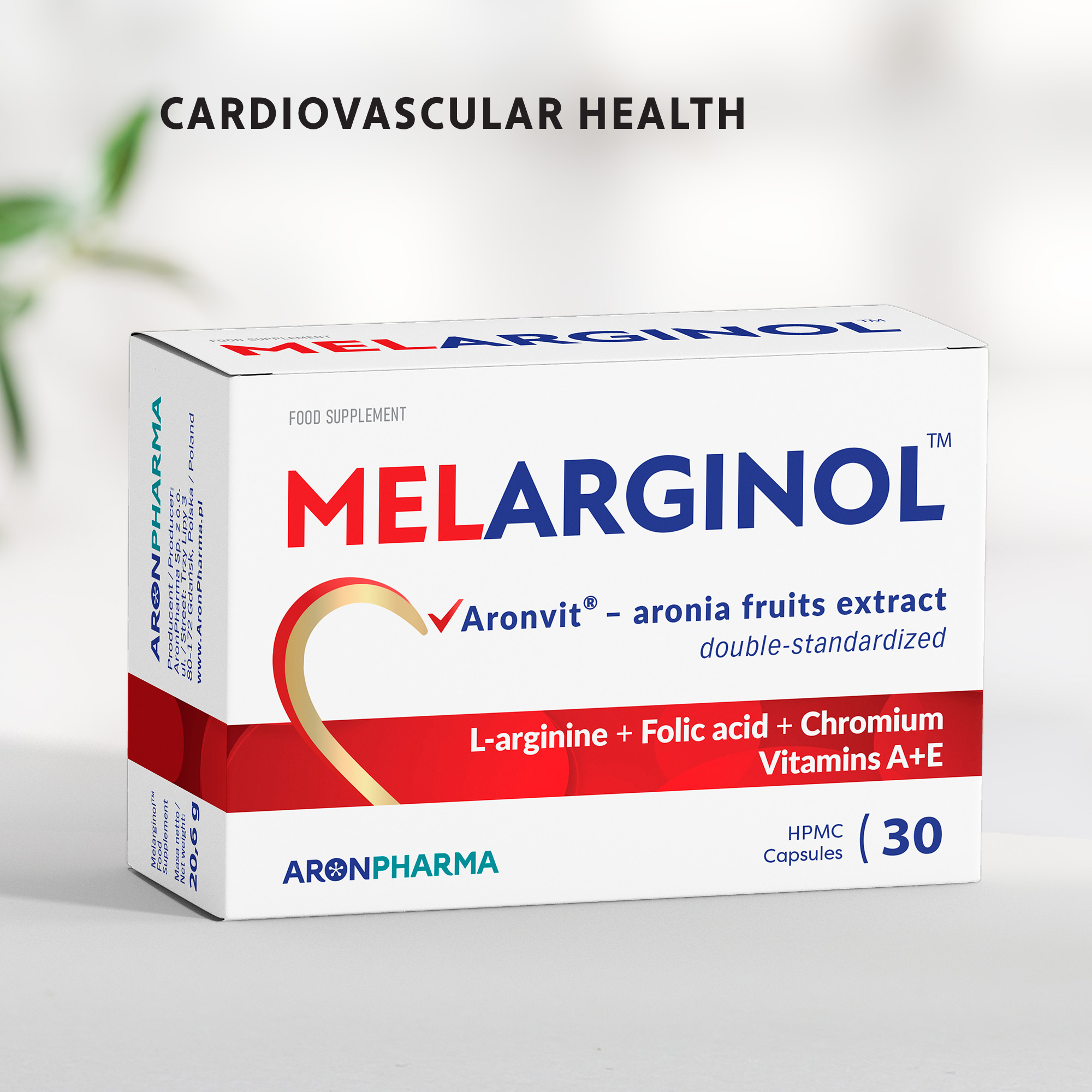 Melarginol® support for the circulatory system and blood vessels